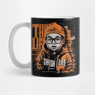 Baby Thug Life Design in Playful Colors Mug